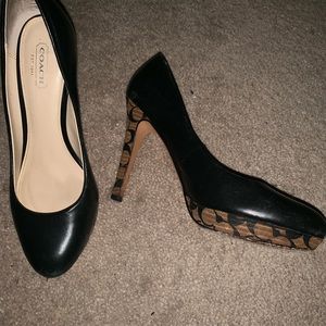 Coach high heels